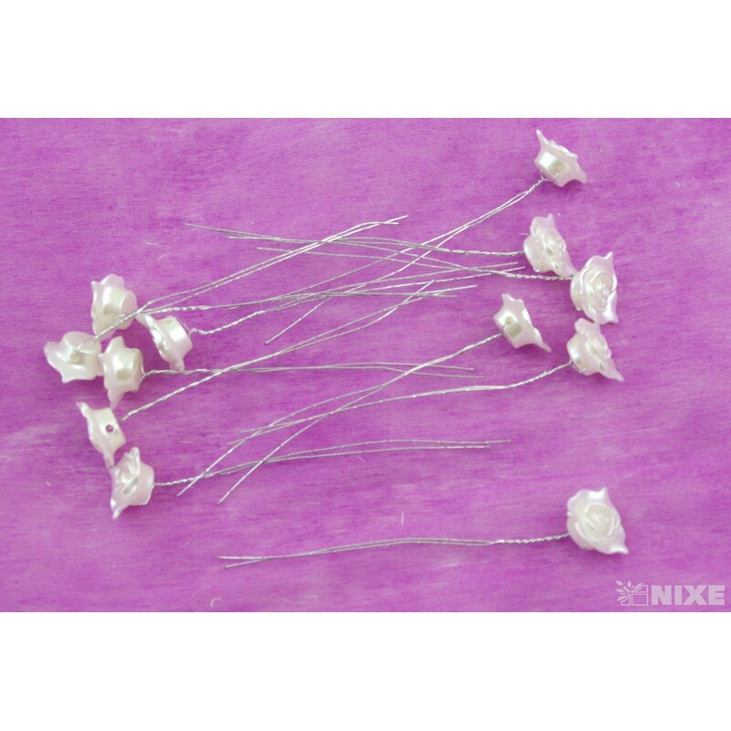 ZÁPICH RŮŽE AKRYL 12ks 2X12cm*PRŮHLEDNÁ