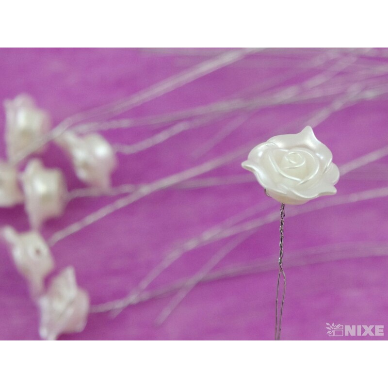 ZÁPICH RŮŽE AKRYL 12ks 2X12cm*PRŮHLEDNÁ