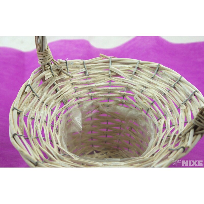 KOŠ PROUTĚNÝ 13x40x16cm*MIX BAREV