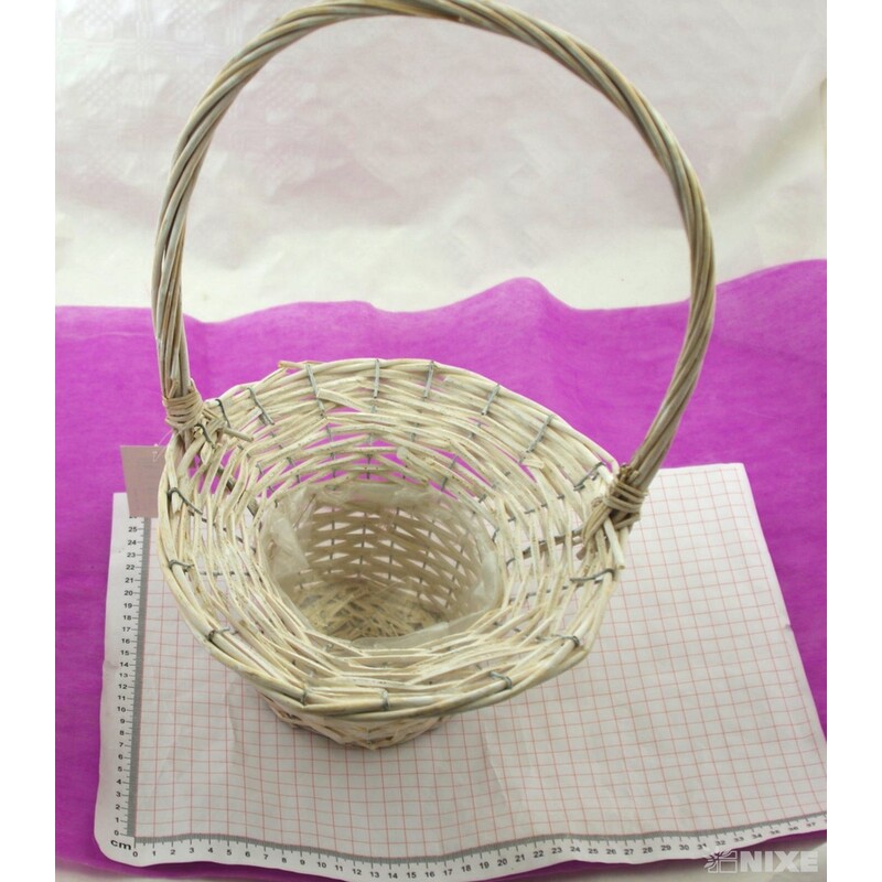 KOŠ PROUTĚNÝ 13x40x16cm*MIX BAREV