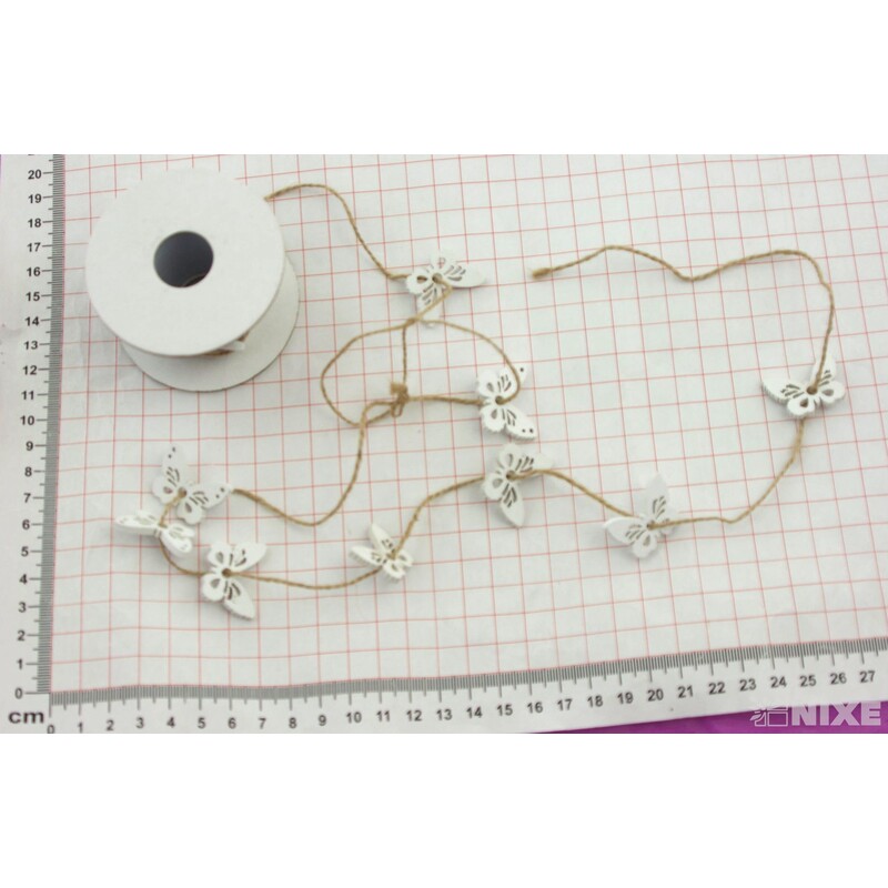 MOTÝL NA PROVÁZKU 2m*BÍLÁ