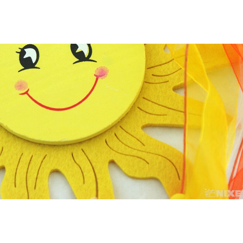 ZÁVĚS FILC SLUNCE 21x55cm*MIX BAREV