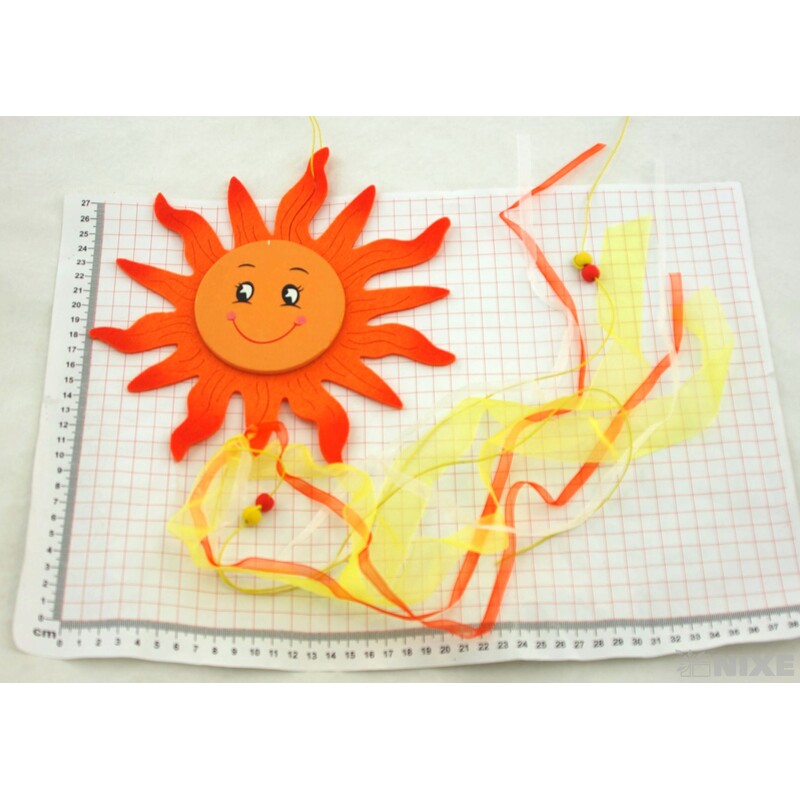 ZÁVĚS FILC SLUNCE 21x55cm*MIX BAREV