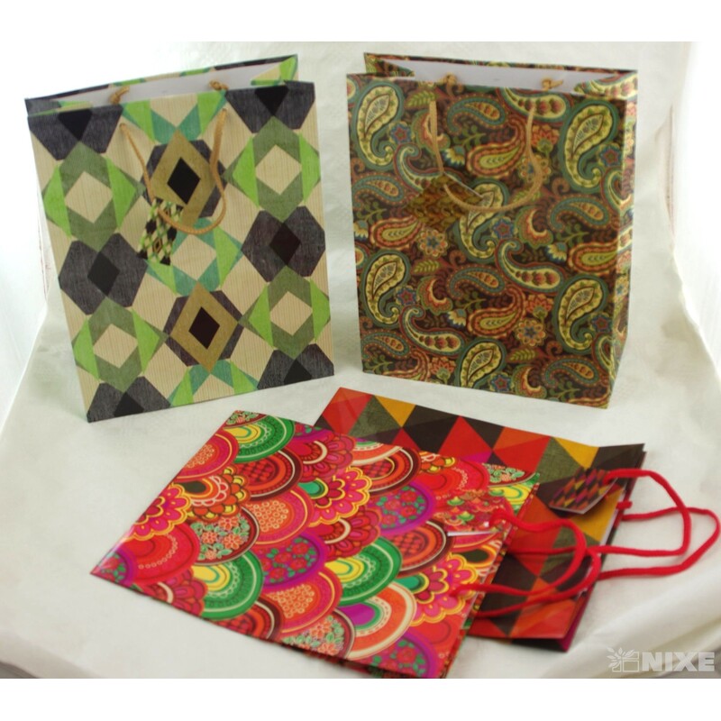 TAŠKA LAMIN V MIX 26x32x13cm*