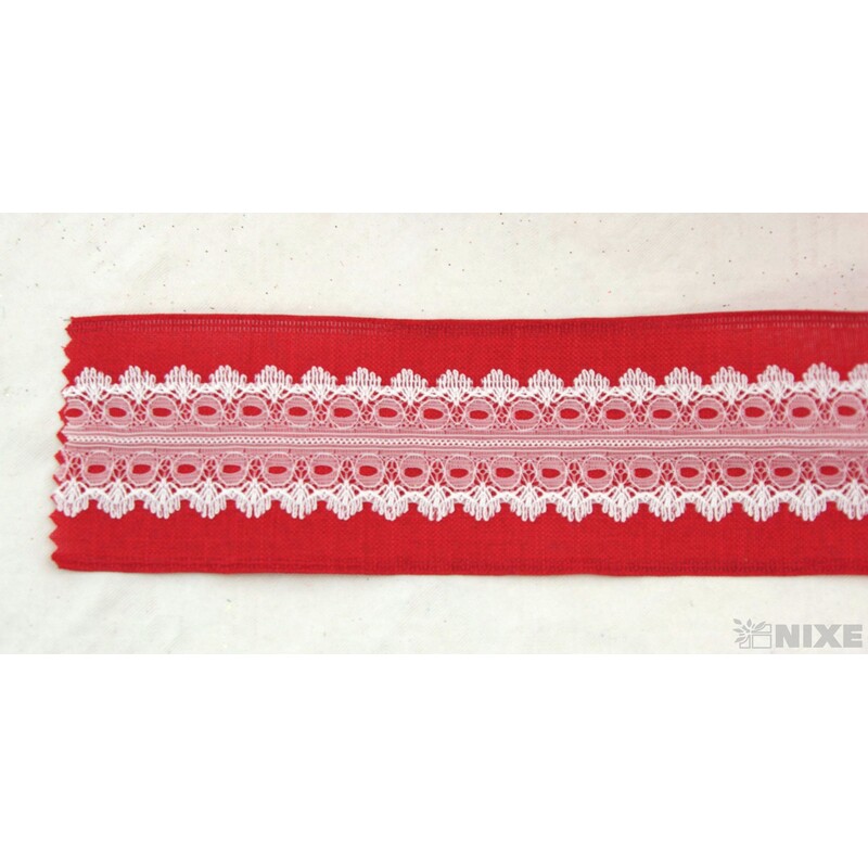 ELACE 60mmx10yd*ČERVENÁ C005 V+