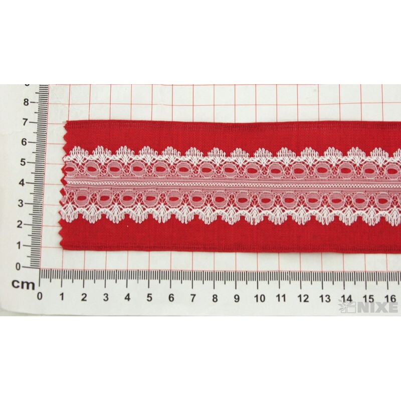 ELACE 60mmx10yd*ČERVENÁ C005 V+