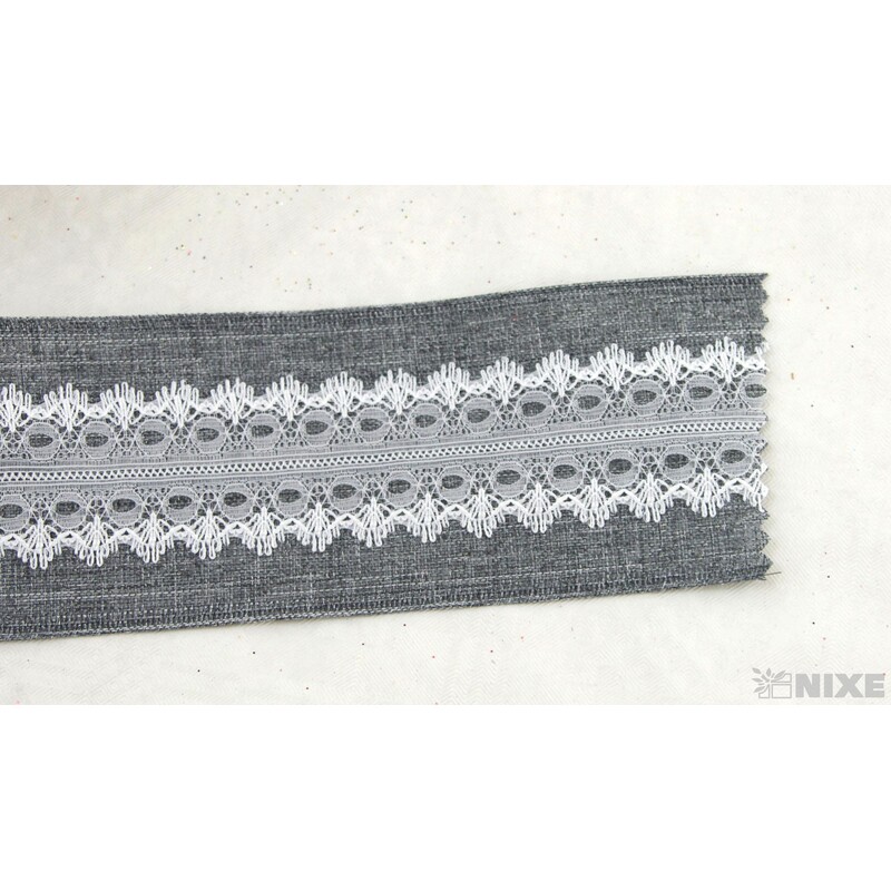 ELACE 60mmx10yd*ŠEDÁ C006 V+