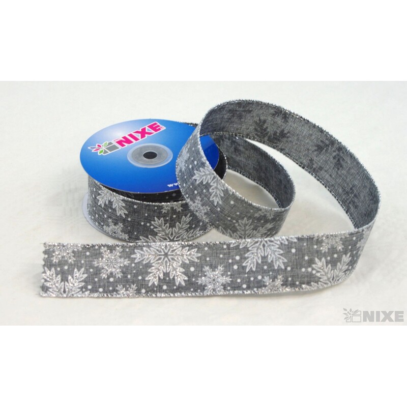 TANZI 40mmx10yd*STŘÍBRNÁ S004