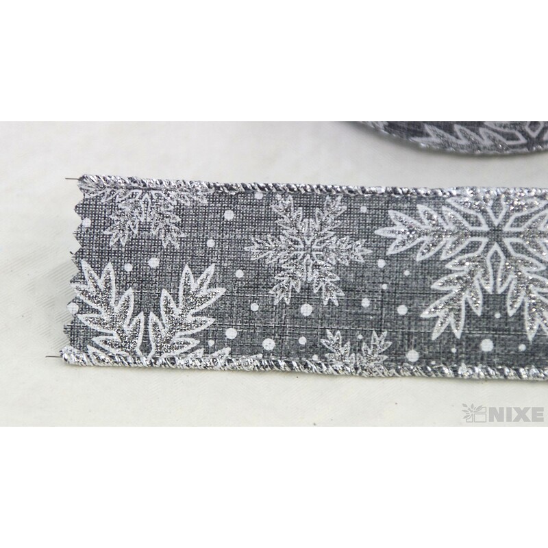 TANZI 40mmx10yd*STŘÍBRNÁ S004