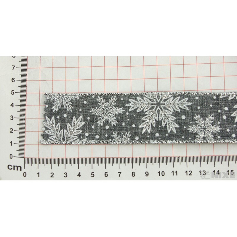 TANZI 40mmx10yd*STŘÍBRNÁ S004