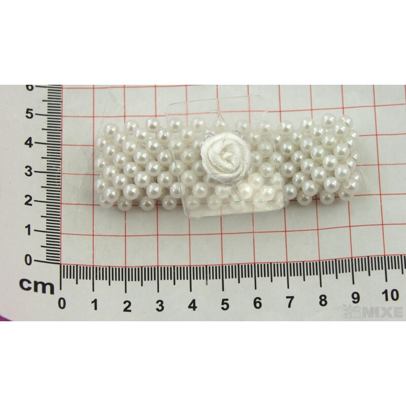 PERLOVÝ NÁRAMEK 2,5cm*BÍLÁ V+