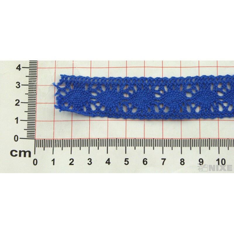 STUHA KRAJKA 25mmx10yd*MODRÁ TM.