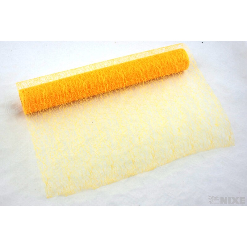 SPIDER ORGANZA 39cmx8m*ŽLUTÁ TM.