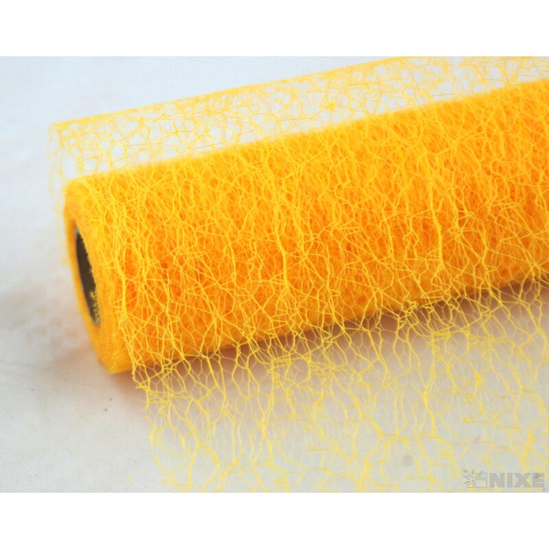 SPIDER ORGANZA 39cmx8m*ŽLUTÁ TM.