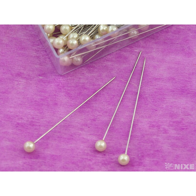 ŠPENDLÍK 6mmx6,5cm 100ks*KRÉMOVÁ