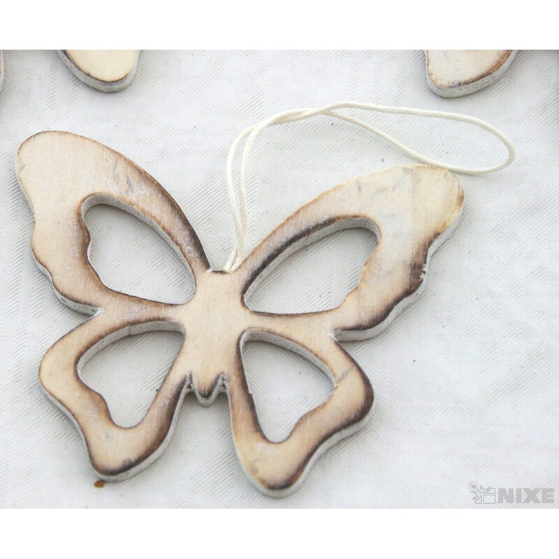 ZÁVĚS DŘEVO MIX 8cm 3ks*