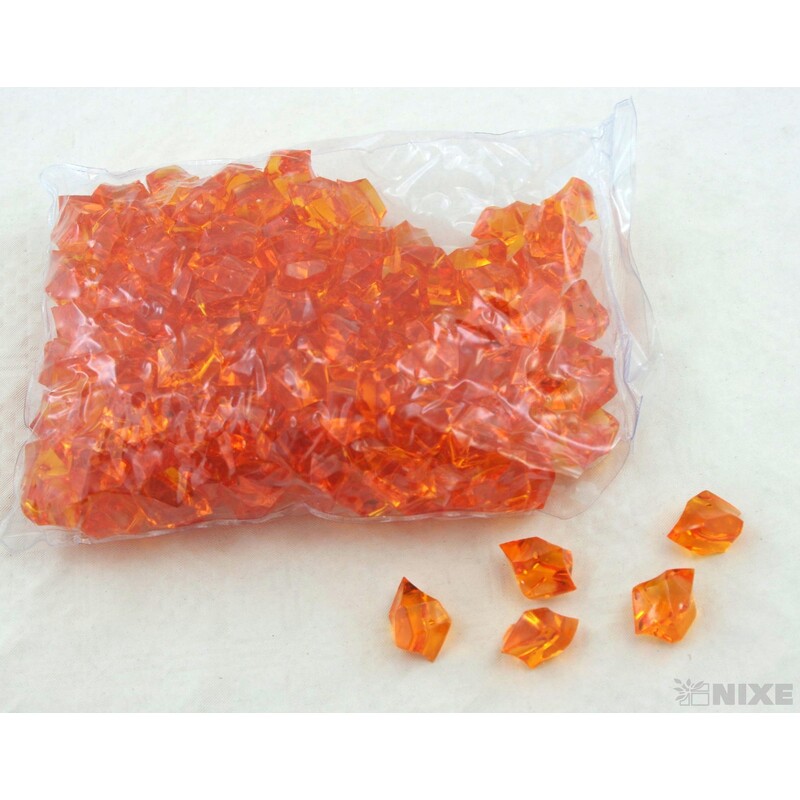 KAMÍNKY 25mm cca 500g*ORANŽOVÁ TM.