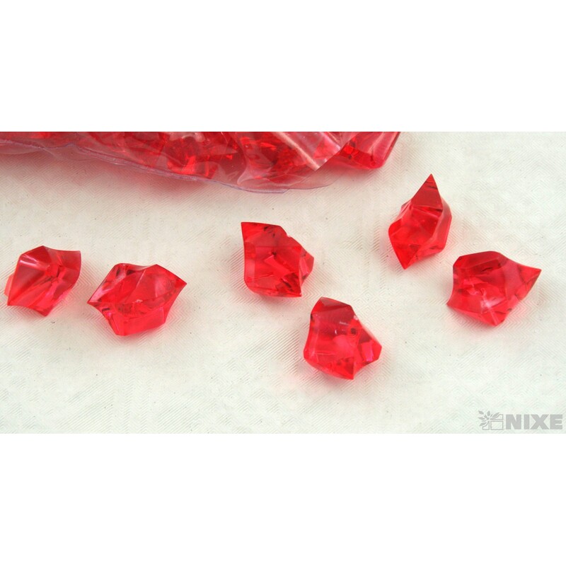 KAMÍNKY 25mm cca 500g*ČERVENÁ