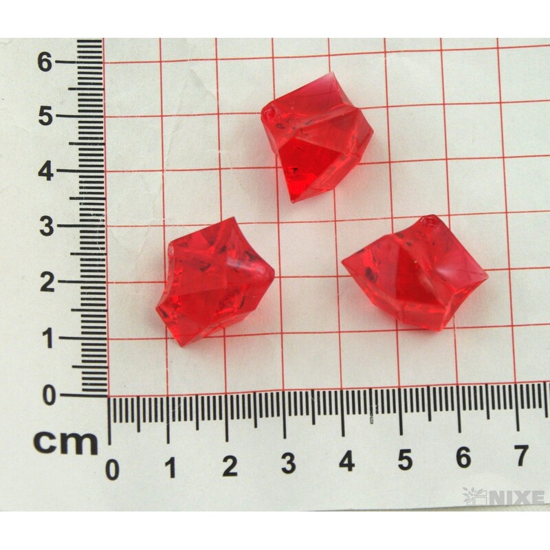 KAMÍNKY 25mm cca 500g*ČERVENÁ