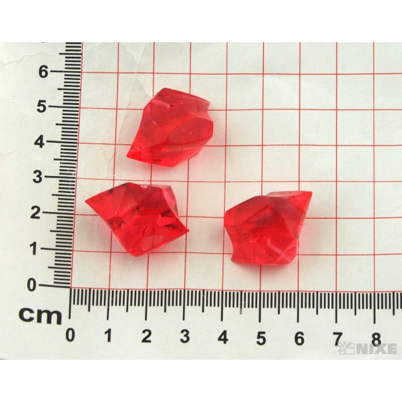 KAMÍNKY 25mm cca 500g*ČERVENÁ