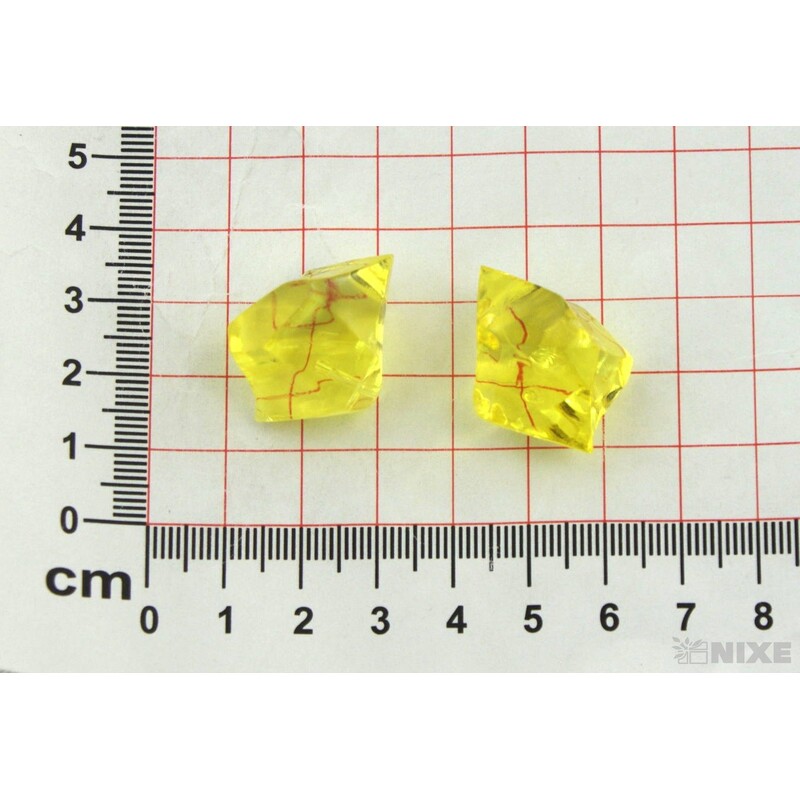 KAMÍNKY 25mm cca 500g*ŽLUTÁ