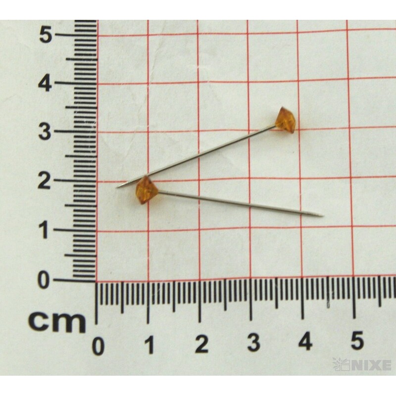 ŠPENDLÍK PL 5mmx4cm 72ks*ORANŽOVÁ