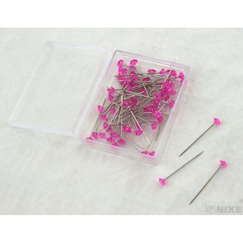 ŠPENDLÍK PL 5mmx4cm 72ks*RŮŽOVÁ