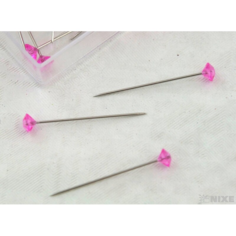 ŠPENDLÍK PL 5mmx4cm 72ks*RŮŽOVÁ