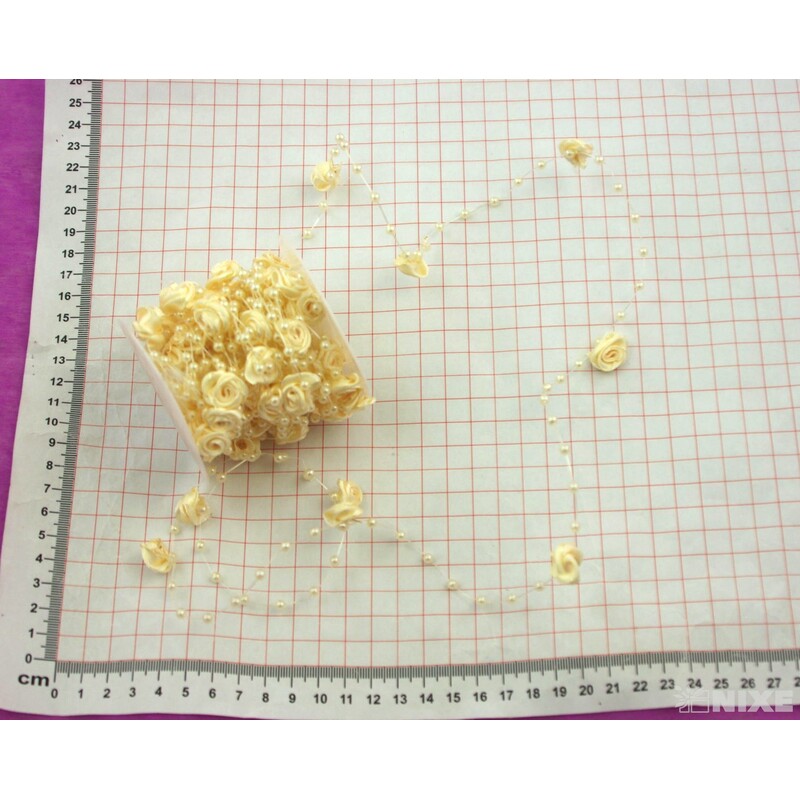 RŮŽIČKA ŘETĚZ 10m*KRÉMOVÁ