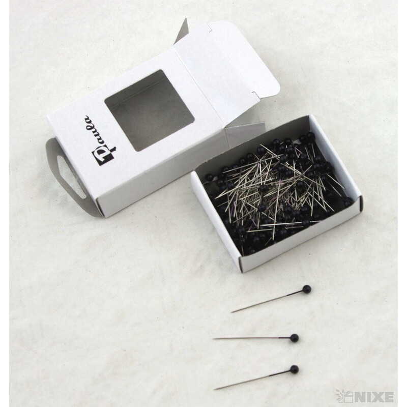 ŠPENDLÍK PL 4mmx4cm 144ks*ČERNÁ