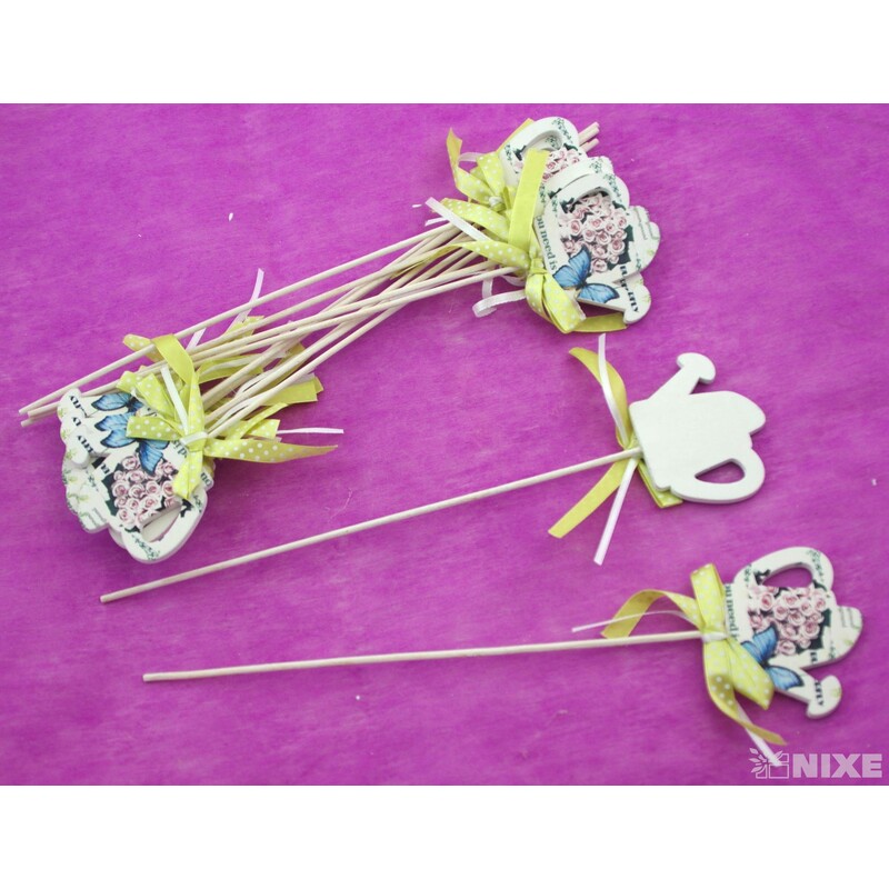 ZÁPICH KONVIČKA 12ks 5x29cm*ZELENÁ