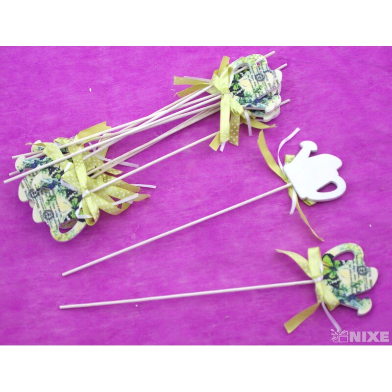 ZÁPICH KONVIČKA 12ks 5x29cm*ZELENÁ