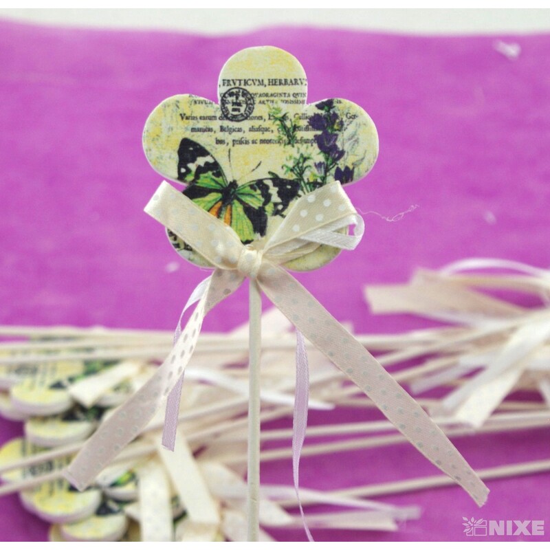 ZÁPICH KVĚT 12ks 6x29cm*KRÉMOVÁ