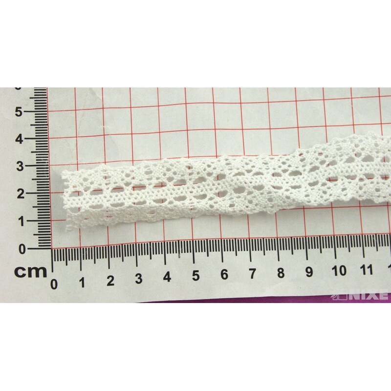 STUHA KRAJKA MIX 25mmx5yd*BÍLÁ