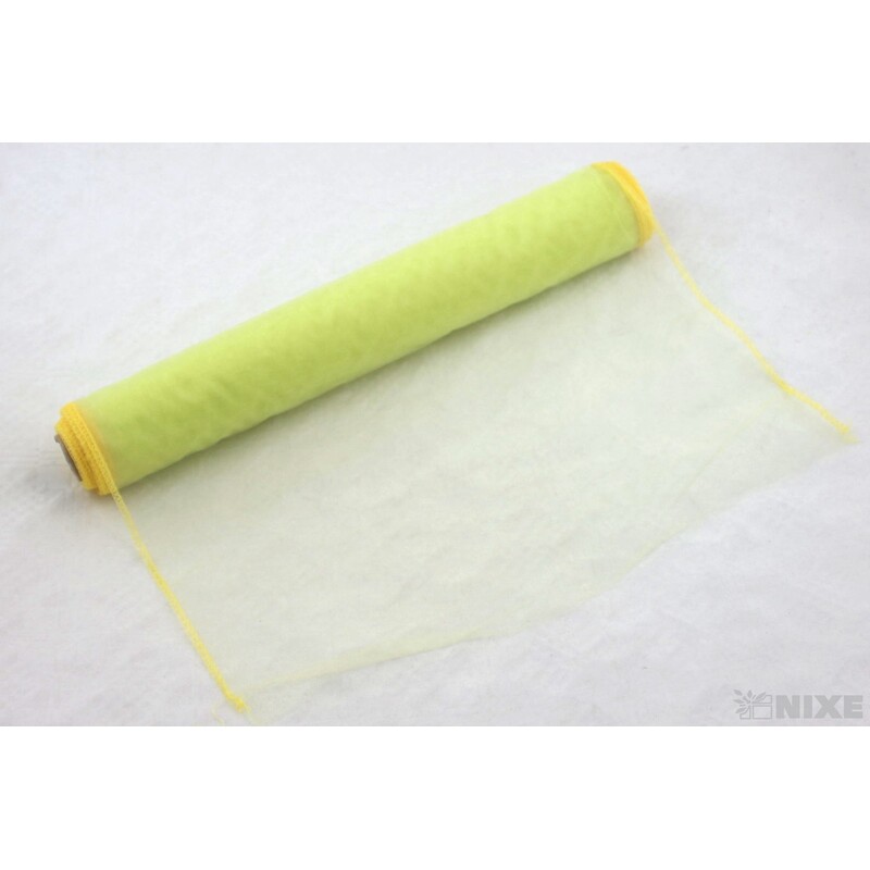 ORGANZA 36cmx10m*ŽLUTÁ
