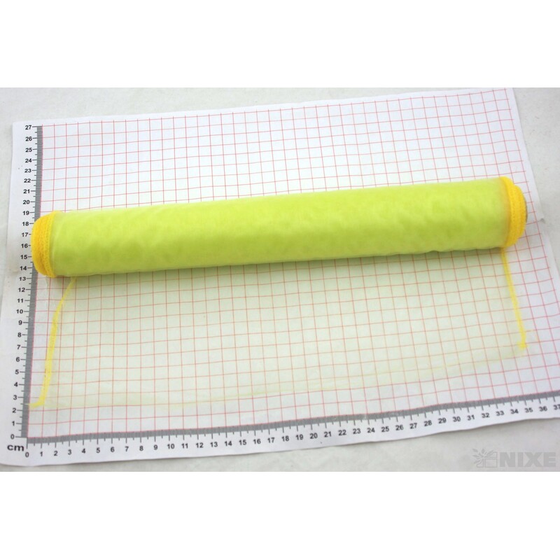 ORGANZA 36cmx10m*ŽLUTÁ