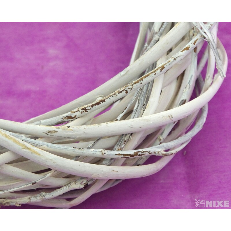 VĚNEC PROUTĚNÝ 25cm*MIX BAREV