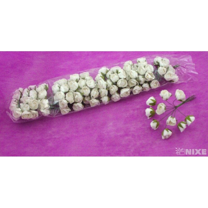 KYTIČKA SVAZEK 2,5x10cm 10ks 12sv*BÍLÁ