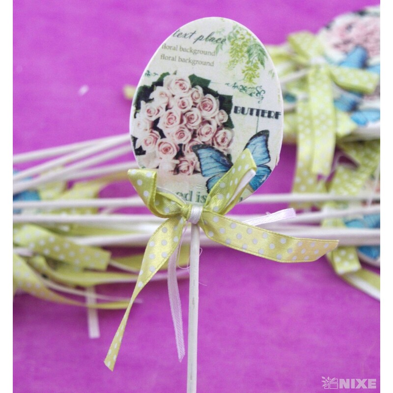 ZÁPICH VAJÍČKO 12ks 6x27cm*ZELENÁ