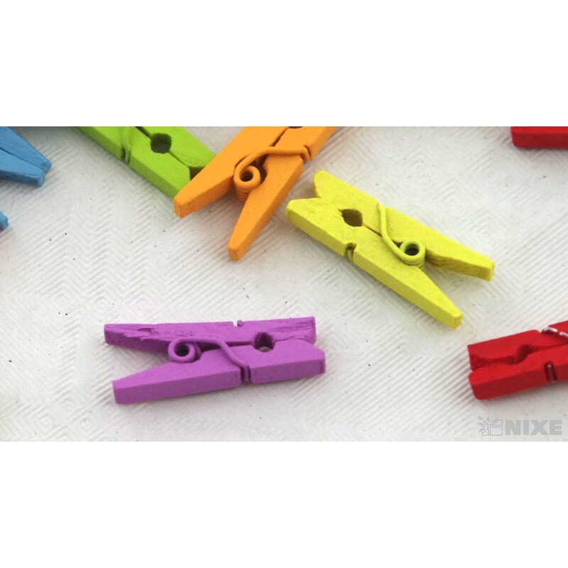 KOLÍČEK 2,5cm 24ks*MIX BAREV