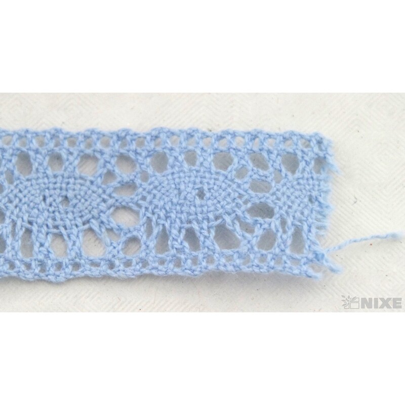 STUHA KRAJKA 25mmx10yd*MODRÁ SV.