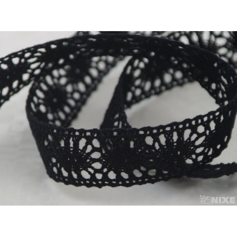 STUHA KRAJKA 25mmx10yd*ČERNÁ