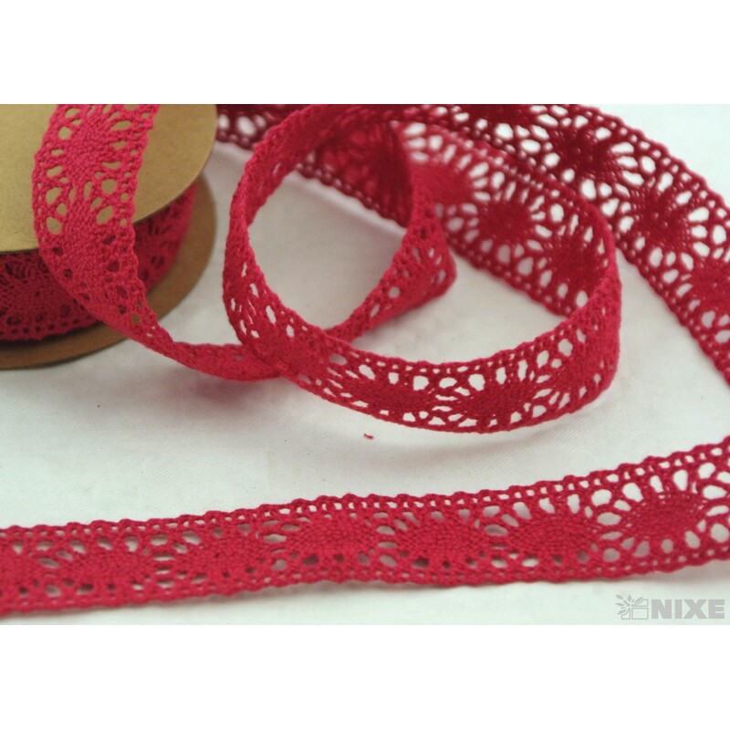 STUHA KRAJKA 25mmx10yd*ČERVENÁ TM.