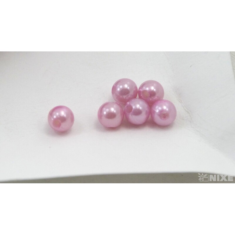 KORÁLKY 8mm 45g*STARORŮŽOVÁ