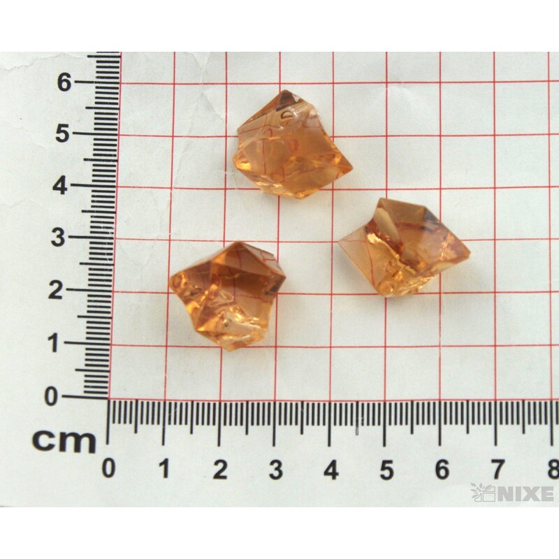 KAMÍNKY 25mm cca 500g*HNĚDÁ