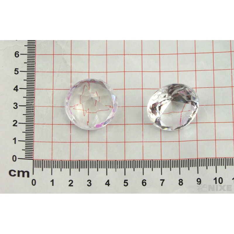 DIAMANTY 30mm cca 500g*PRŮHLEDNÁ