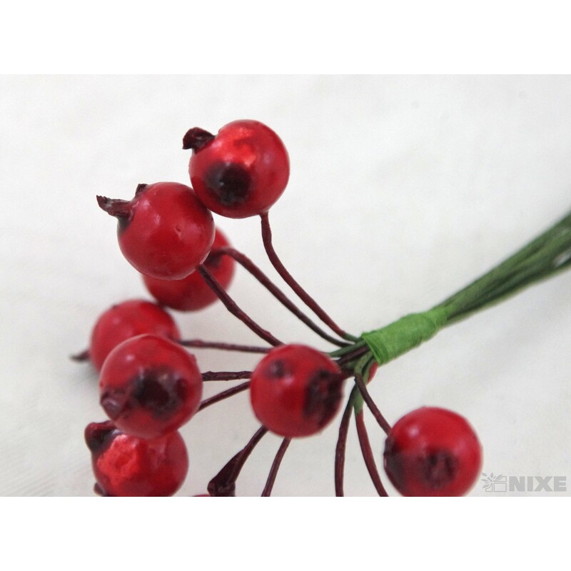 JEŘABINA 1x10cm 12ks 12sv*ČERVENÁ