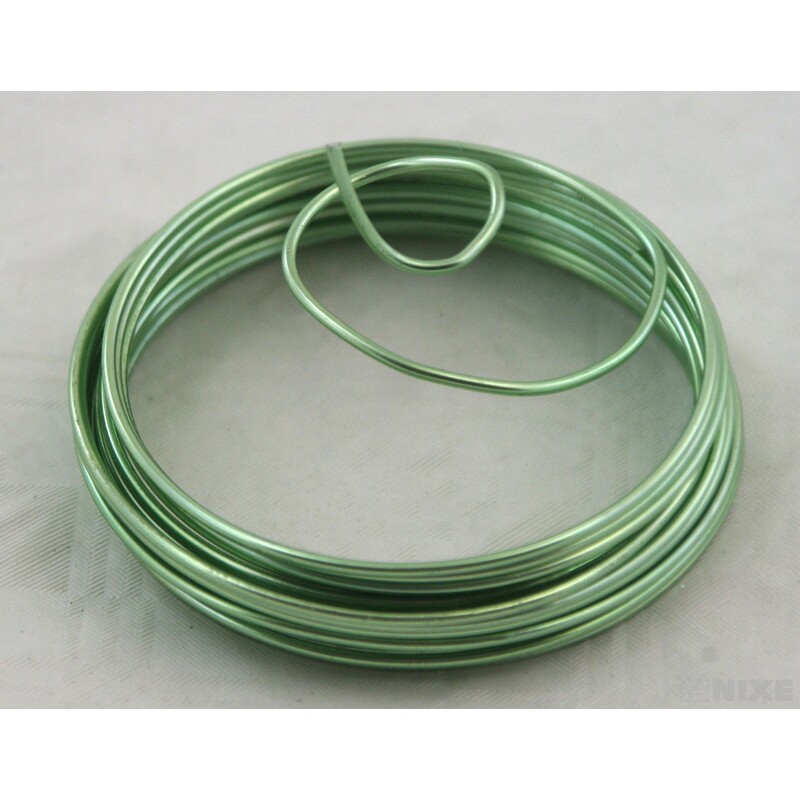 DRÁT HLINÍKOVÝ 2mmx5m*MÁTOVÁ