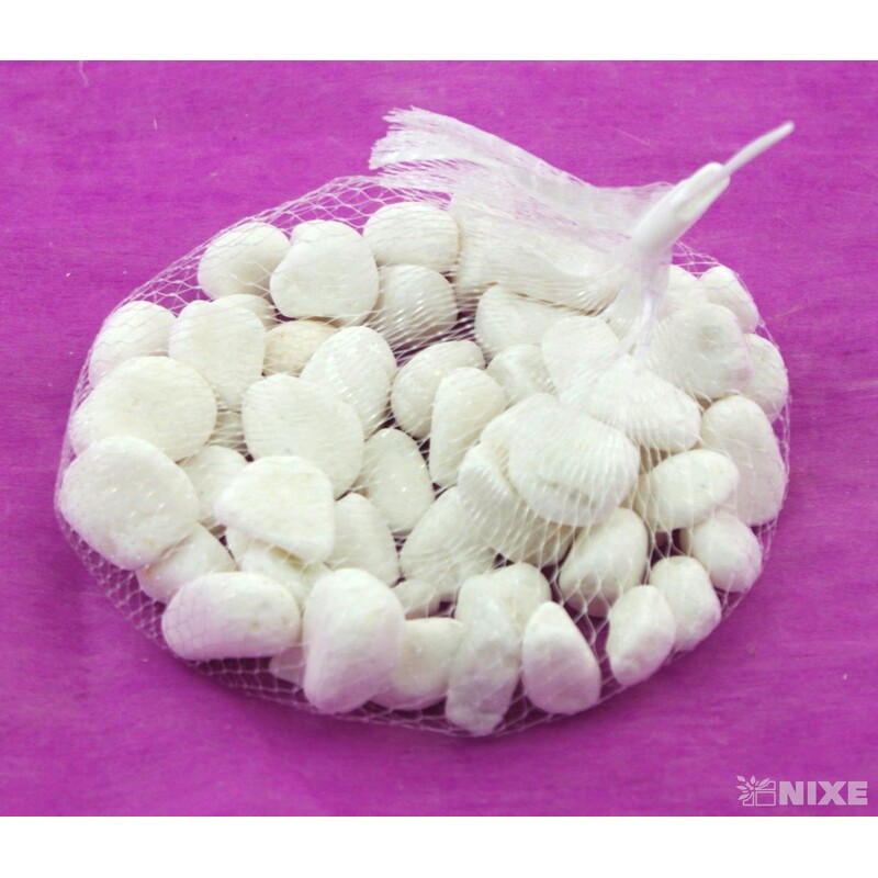 KAMÍNKY 10-20mm cca 500g*BÍLÁ