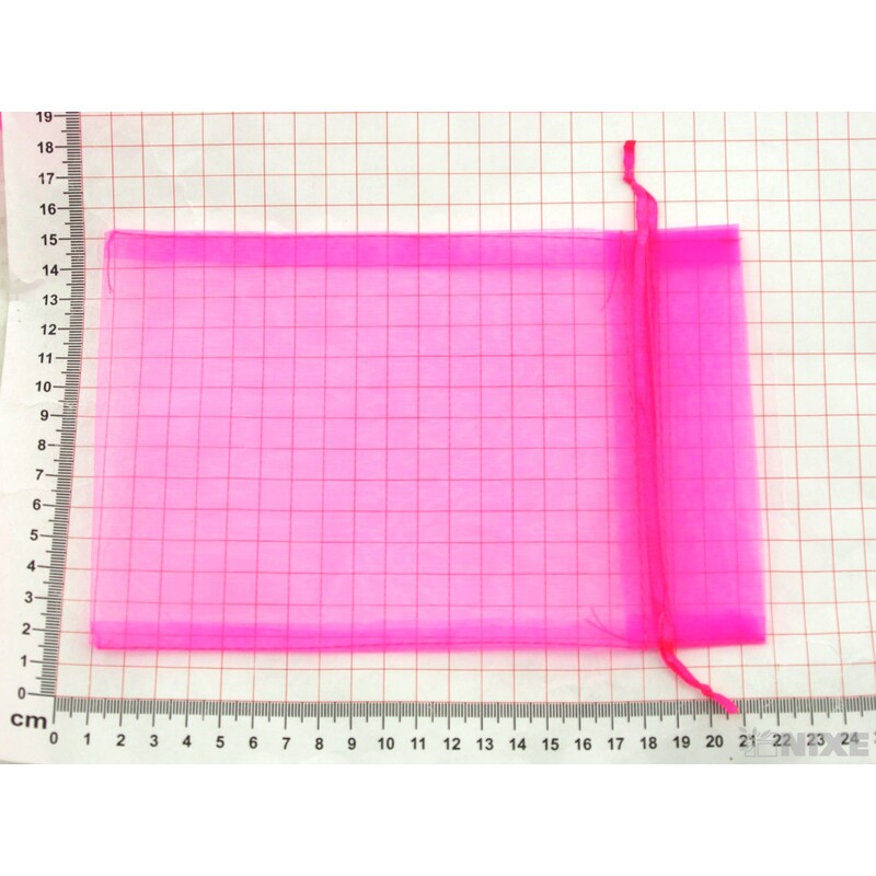 SÁČEK ORGANZA 14x20cm*RŮŽOVÁ